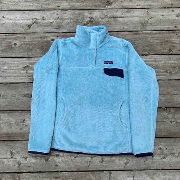 2017 Patagonia Re-Tool Snap-T Fleece Pullover Jacket Medium - Picture 3 of 9